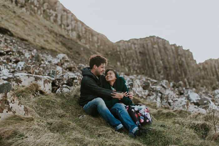giants causeway northern ireland wedding-2-4