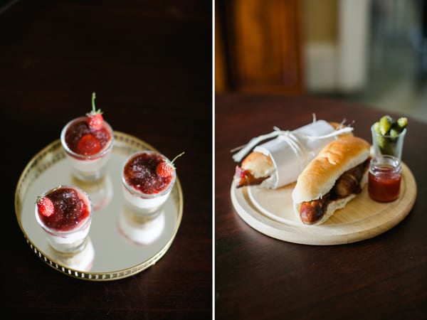 Horetown house food wedding Ireland