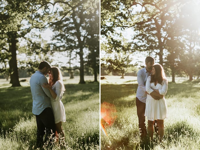couple sunset