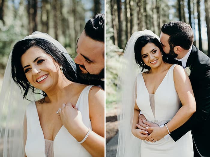 irish forest wedding