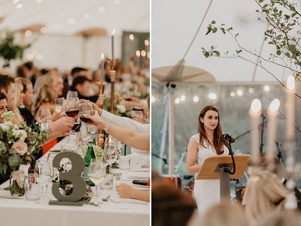 irish backyard intimate wedding photography