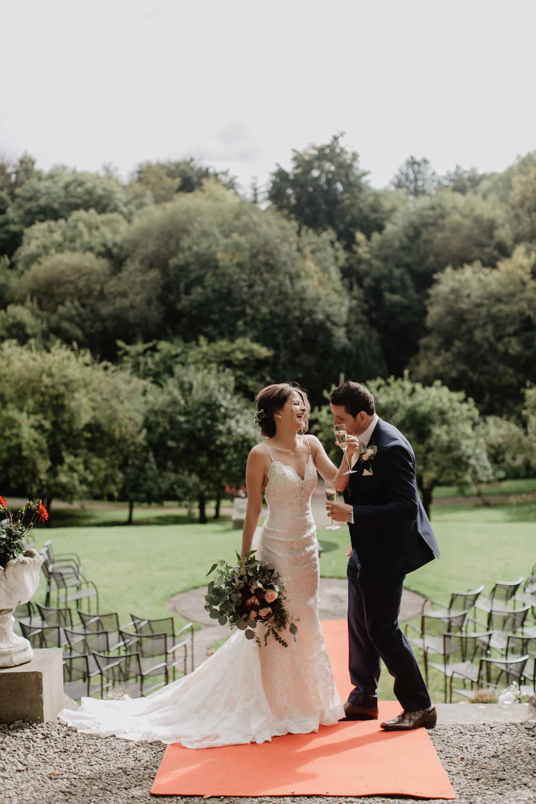 Frances and Thomas - Boyne Hill House, Ireland
