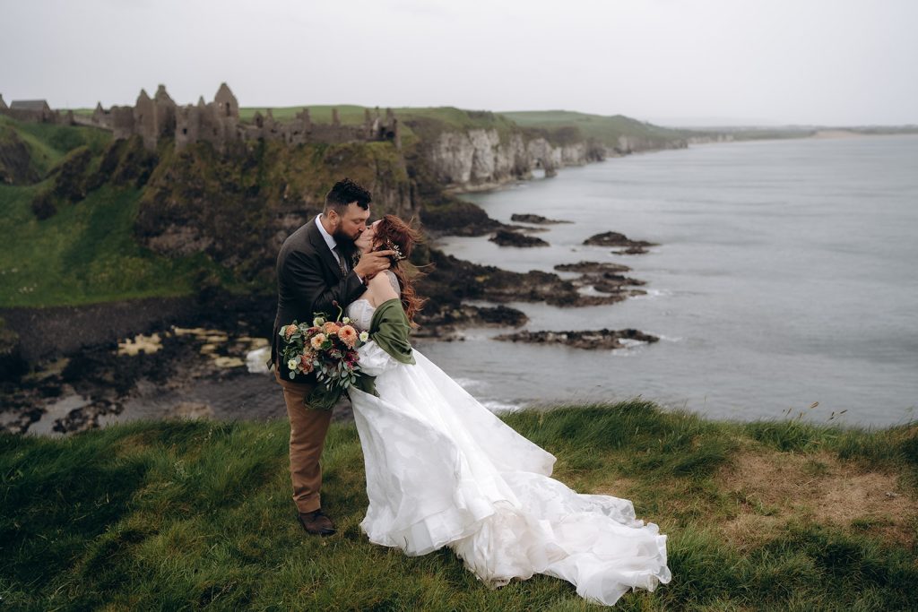 How to elope at Dunluce Castle