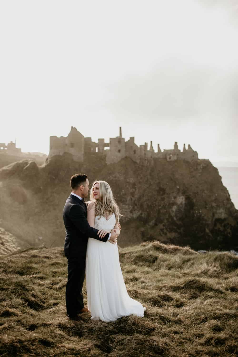 Alexandra and Jason - Dunluce Elopement Northern Ireland photographer