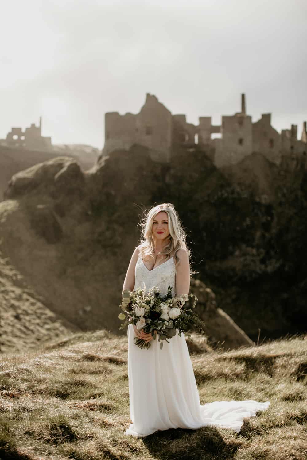 Alexandra and Jason - Dunluce Elopement Northern Ireland photographer