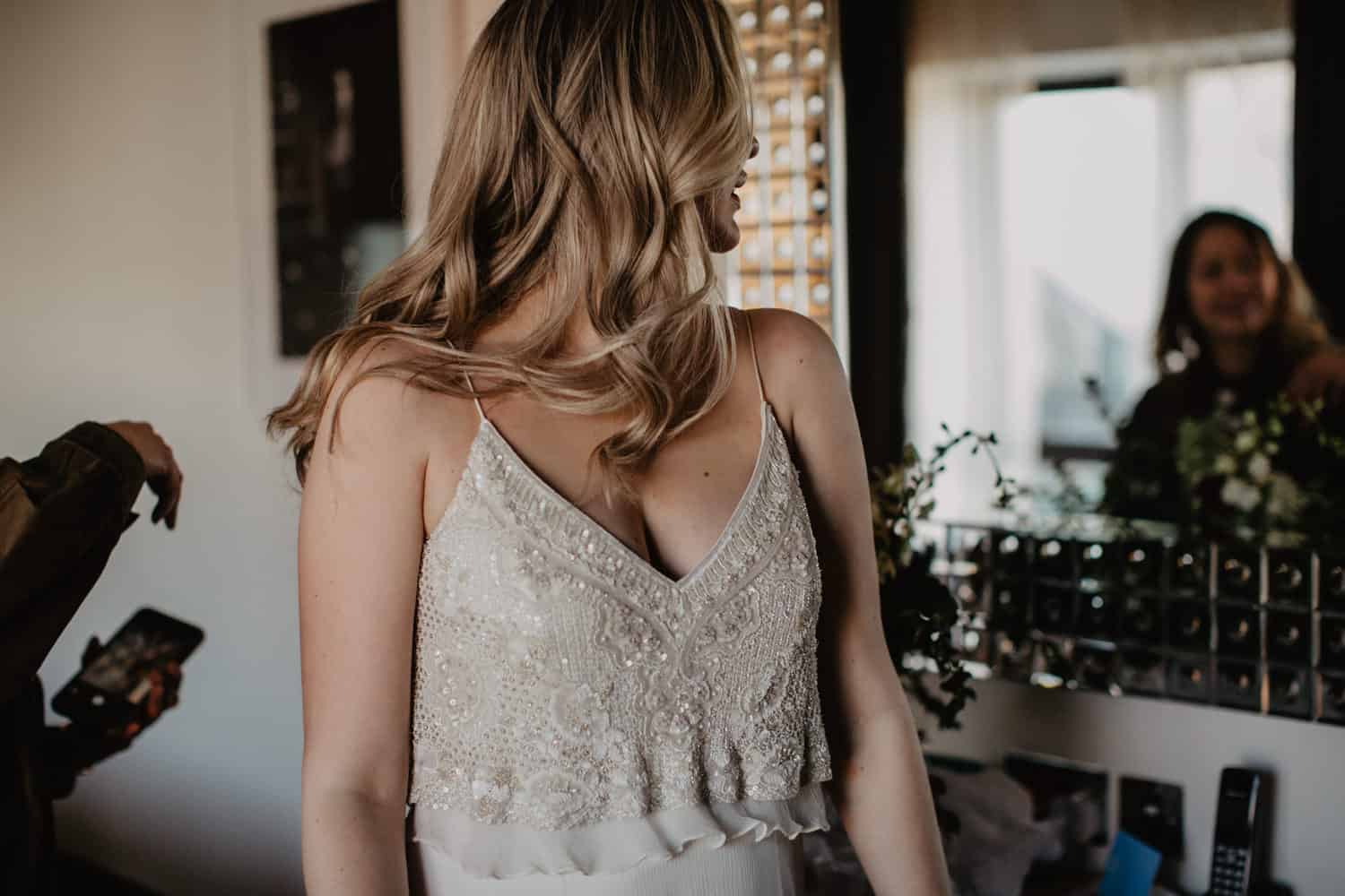 bride getting ready