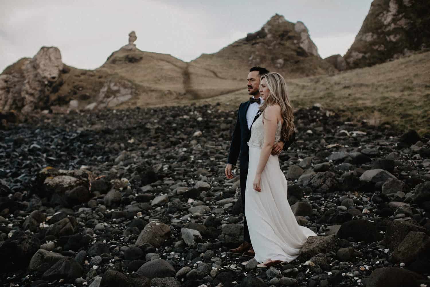 Alexandra and Jason - Dunluce Elopement Northern Ireland photographer
