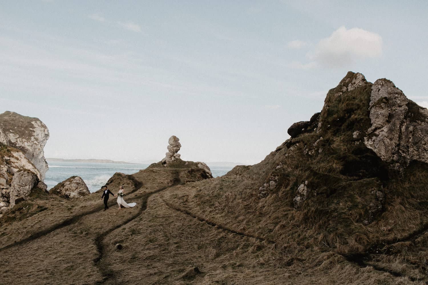 Alexandra and Jason - Dunluce Elopement Northern Ireland photographer