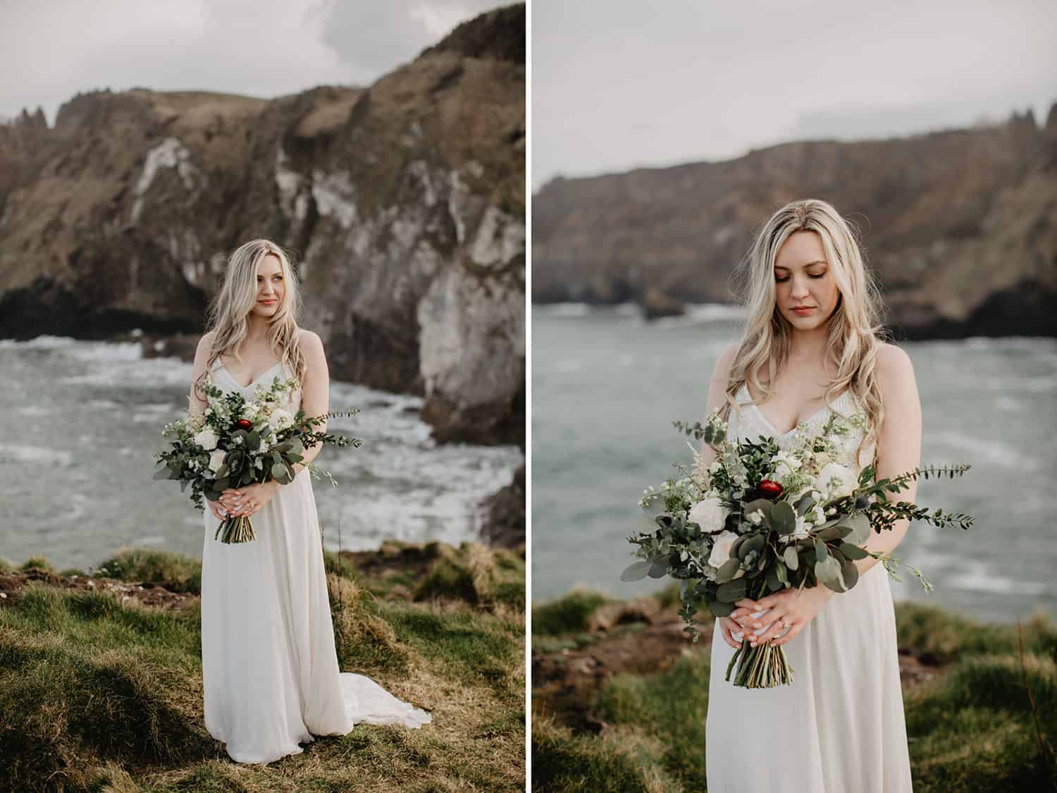 Alexandra and Jason - Dunluce Elopement Northern Ireland photographer