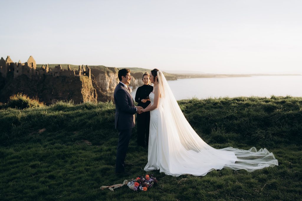 How to elope at Dunluce Castle