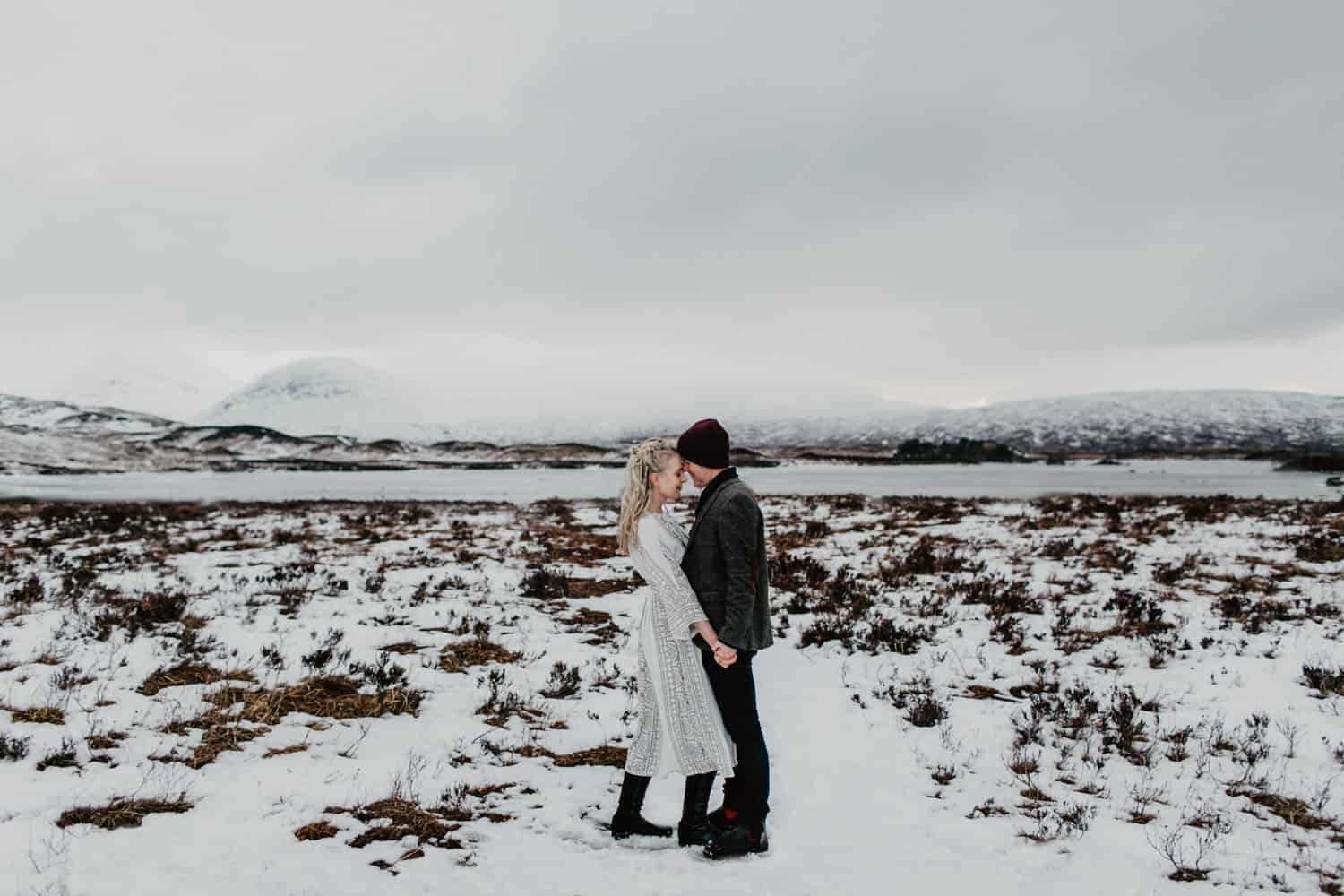 Glencoe adventure session wedding photographer