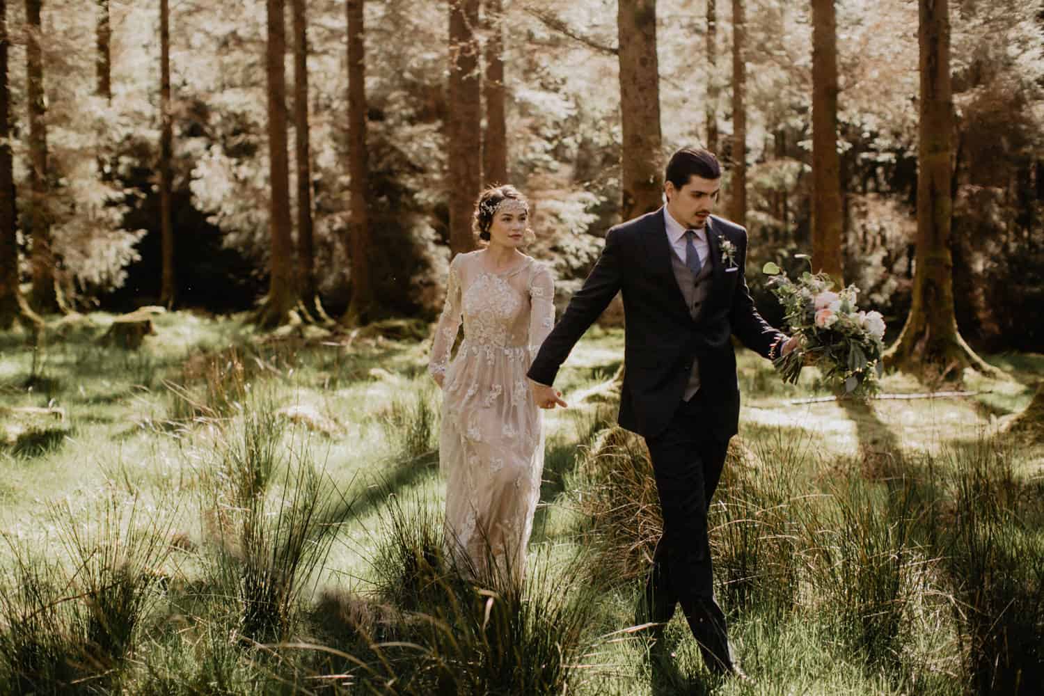 Jing and Robert - Gougane Barra Wedding