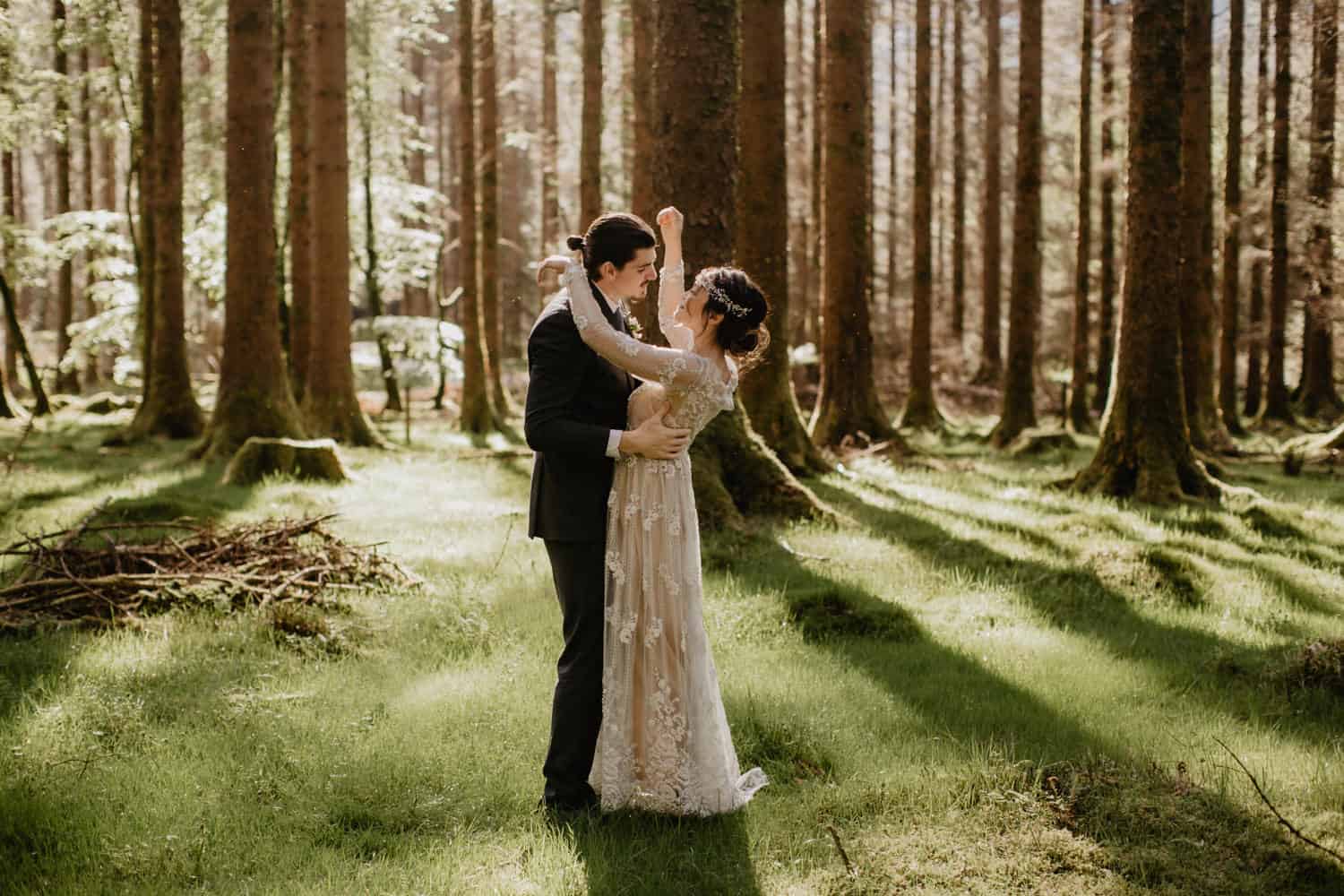 Jing and Robert - Gougane Barra Wedding