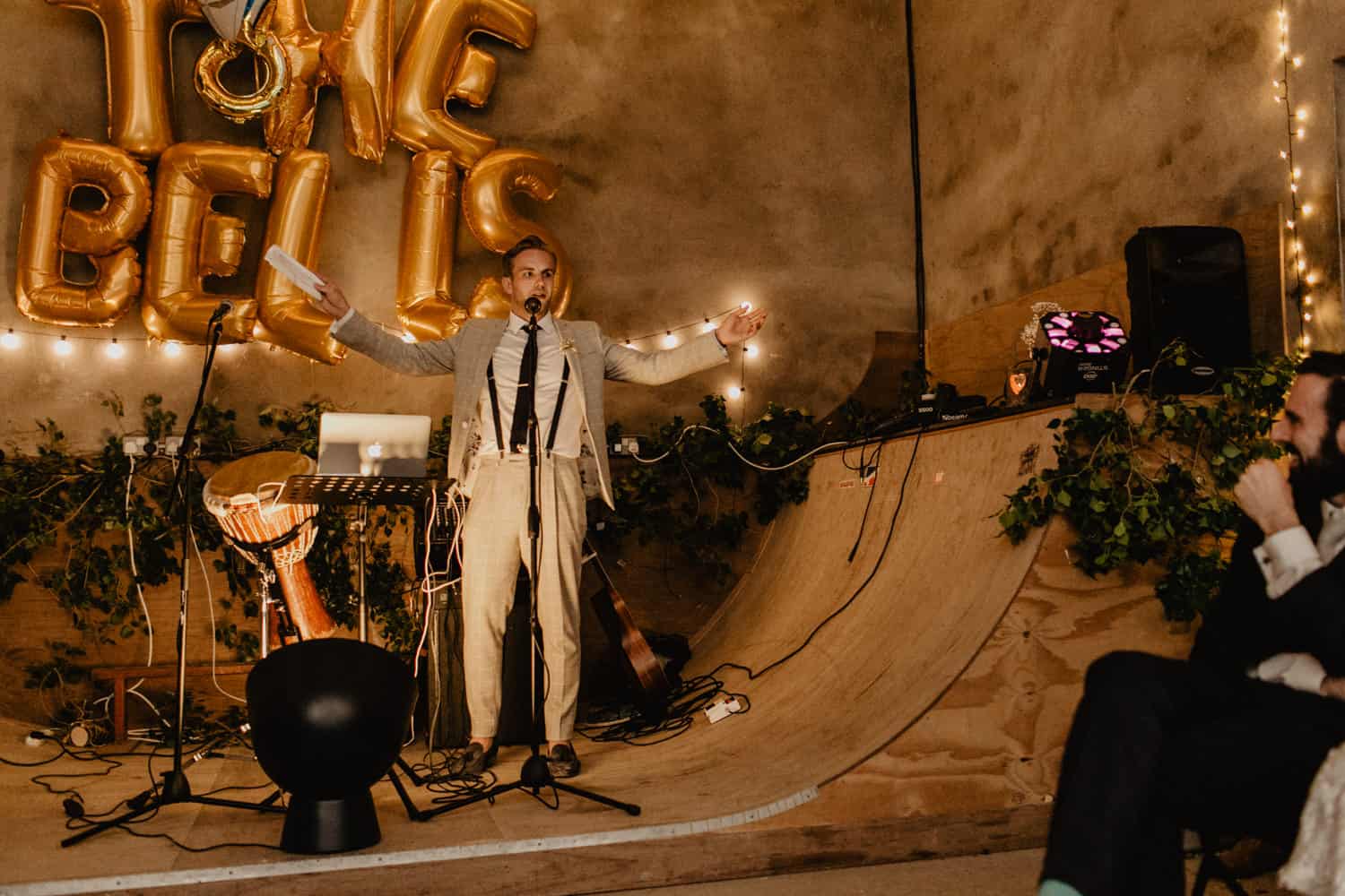 Irish barn wedding
