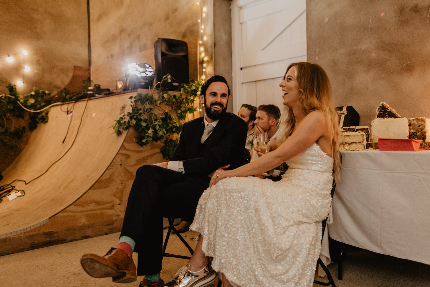 Irish barn wedding