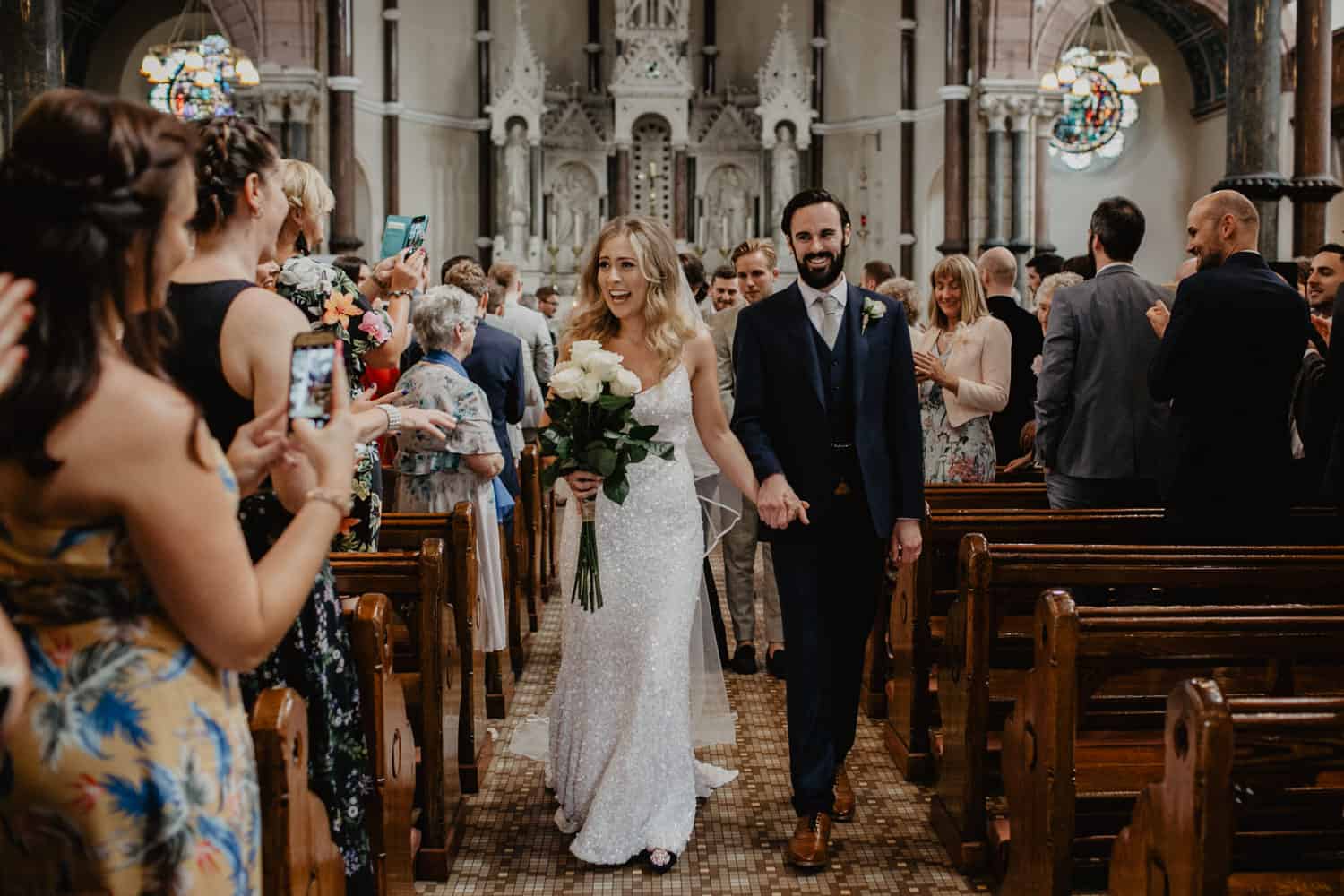 Irish barn wedding