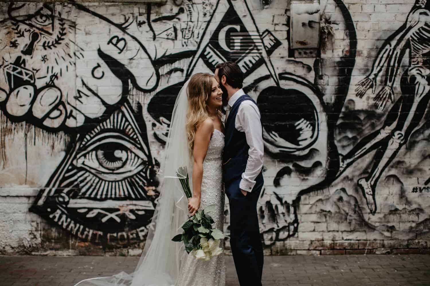 Irish barn wedding