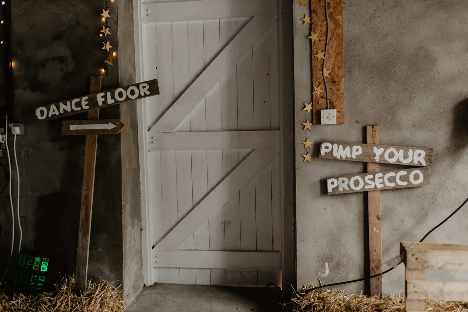 Irish barn wedding