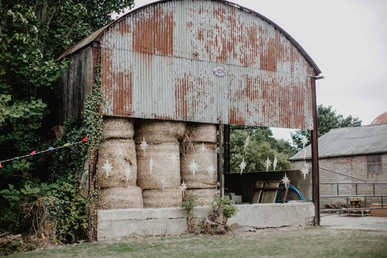 Irish barn wedding
