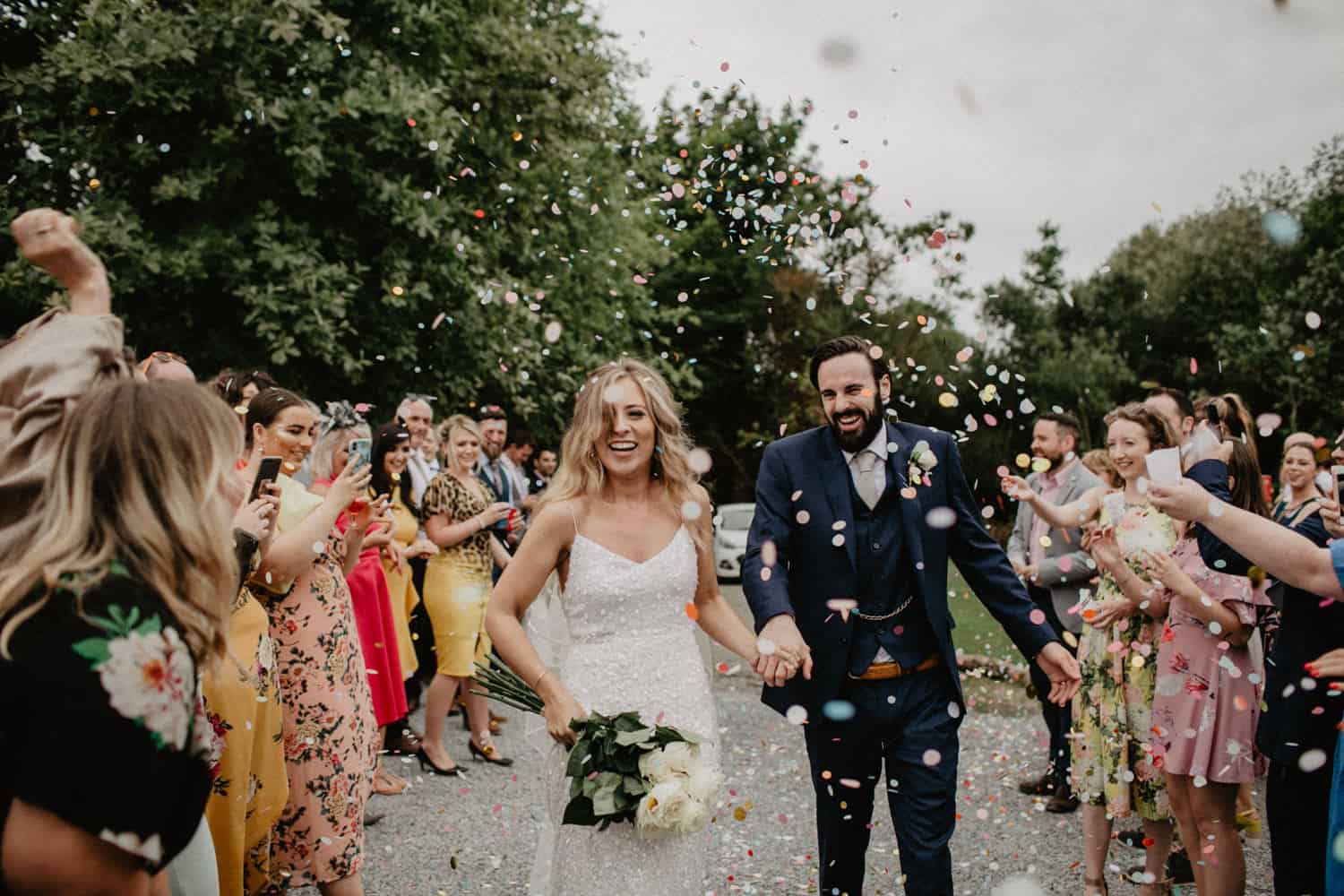 Irish barn wedding