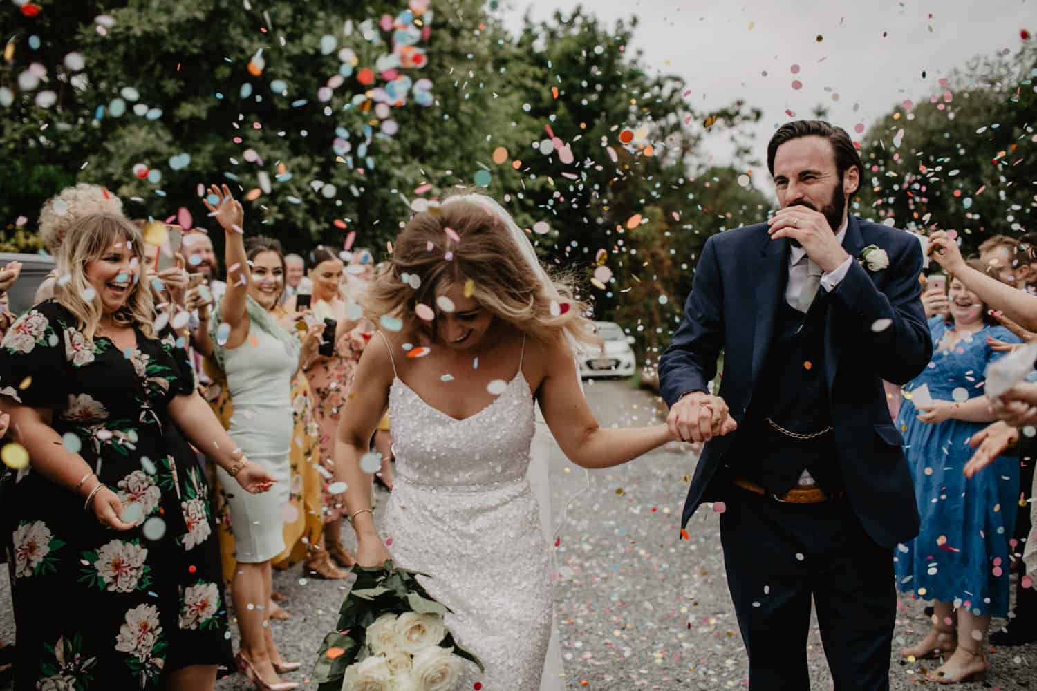 Irish barn wedding