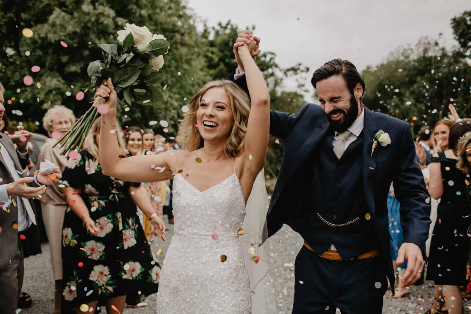 Irish barn wedding