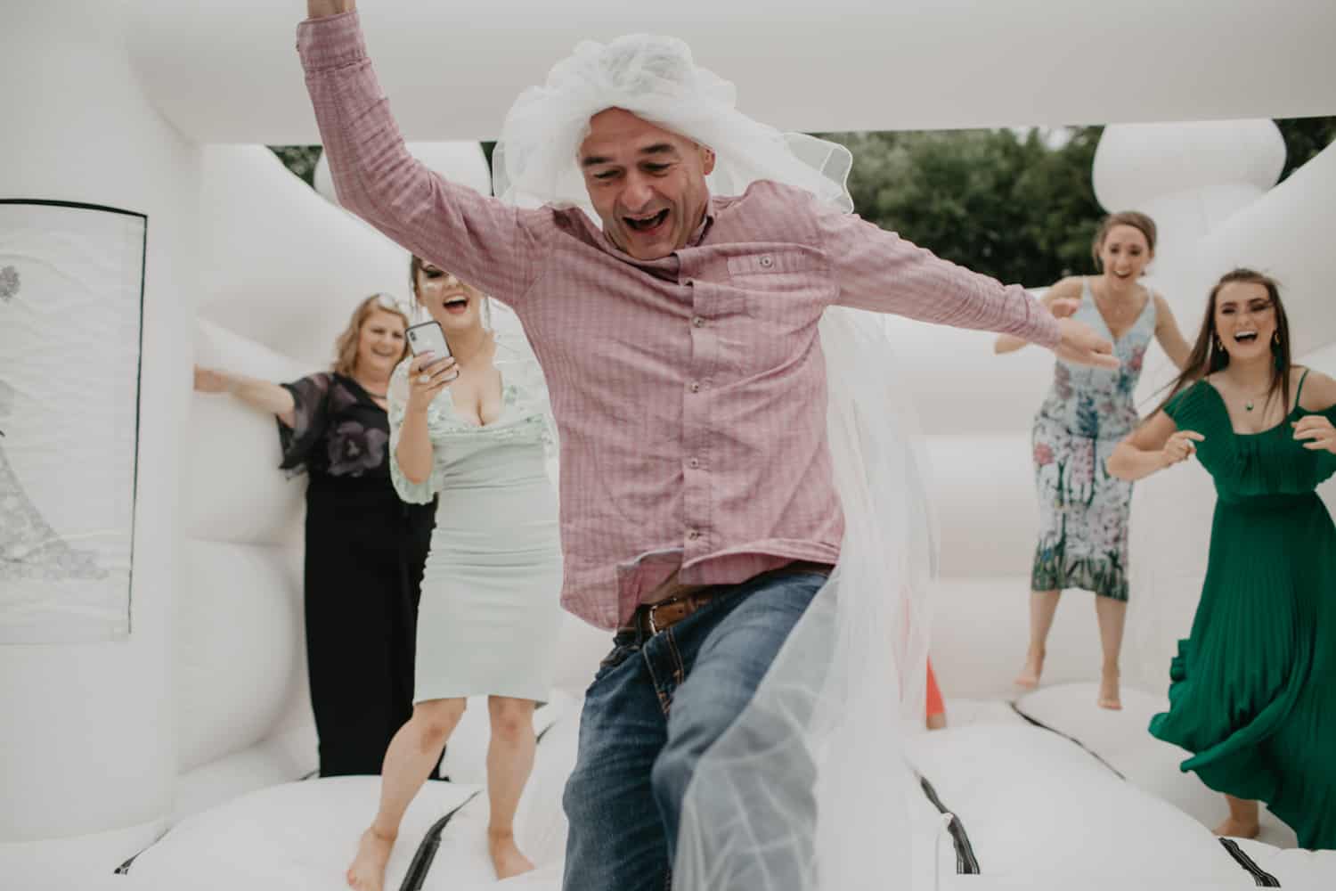 Irish barn wedding