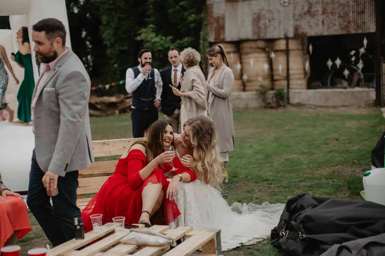 Irish barn wedding