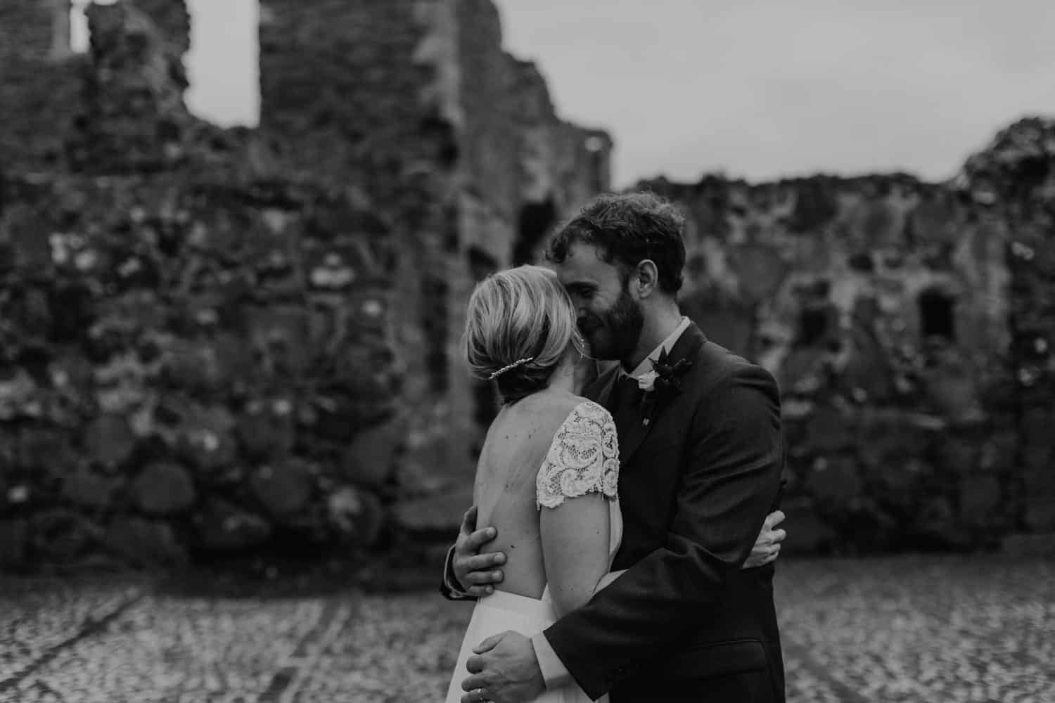 adventure elopement Northern Ireland Dunluce Castle