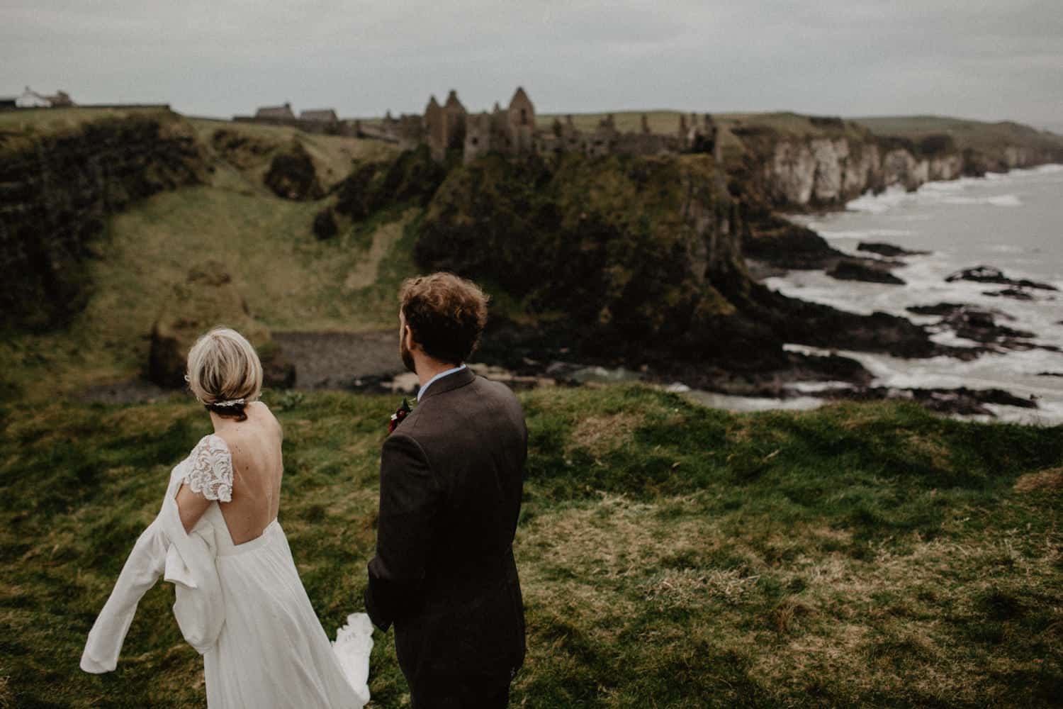 elope to Ireland Dunluce castle