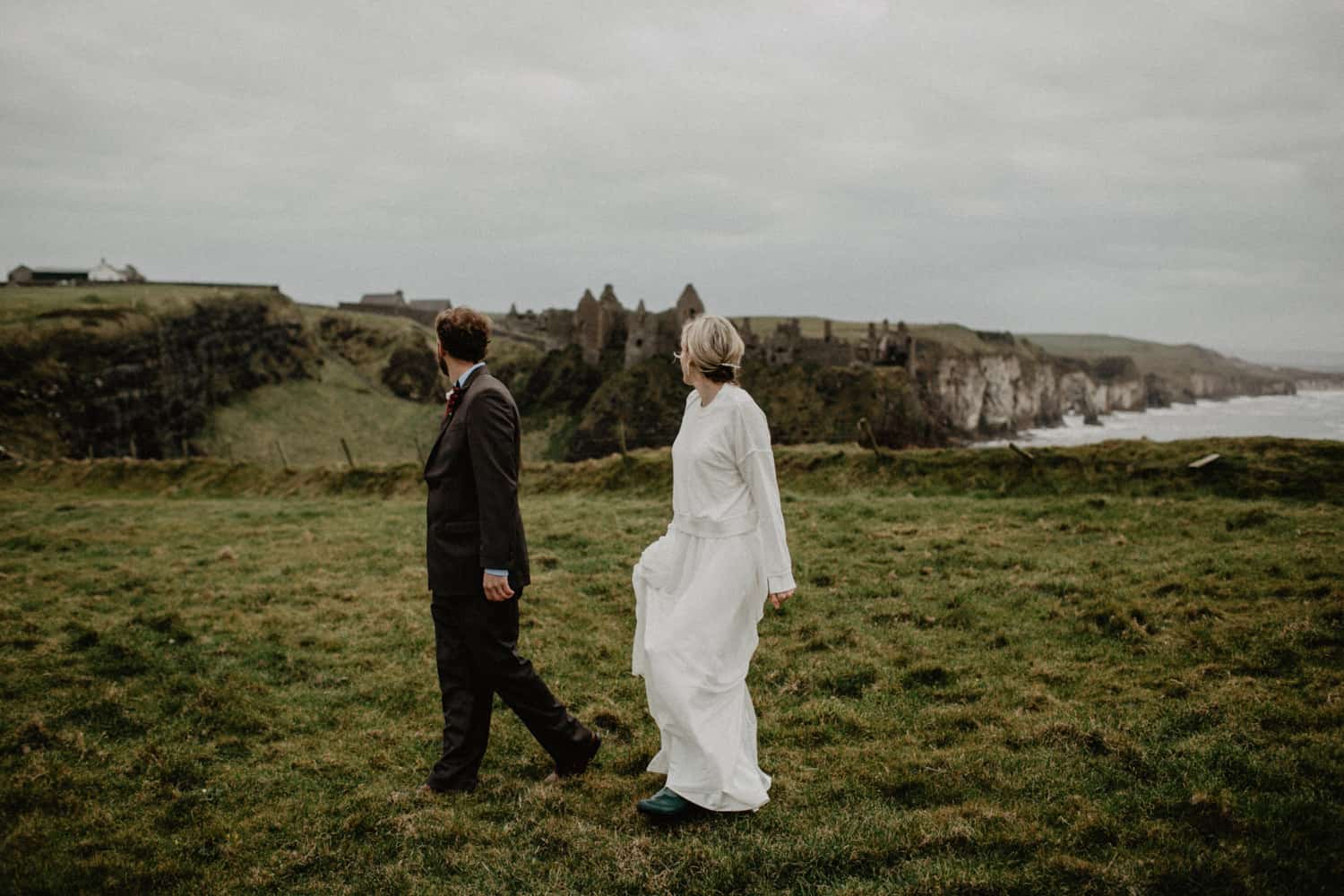 elopement northern ireland dunluce castle