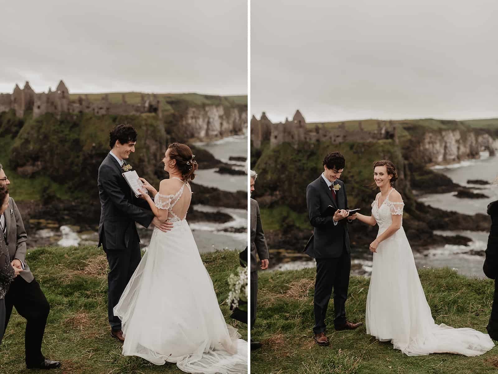 Dunluce Castle Elopement Northern Ireland