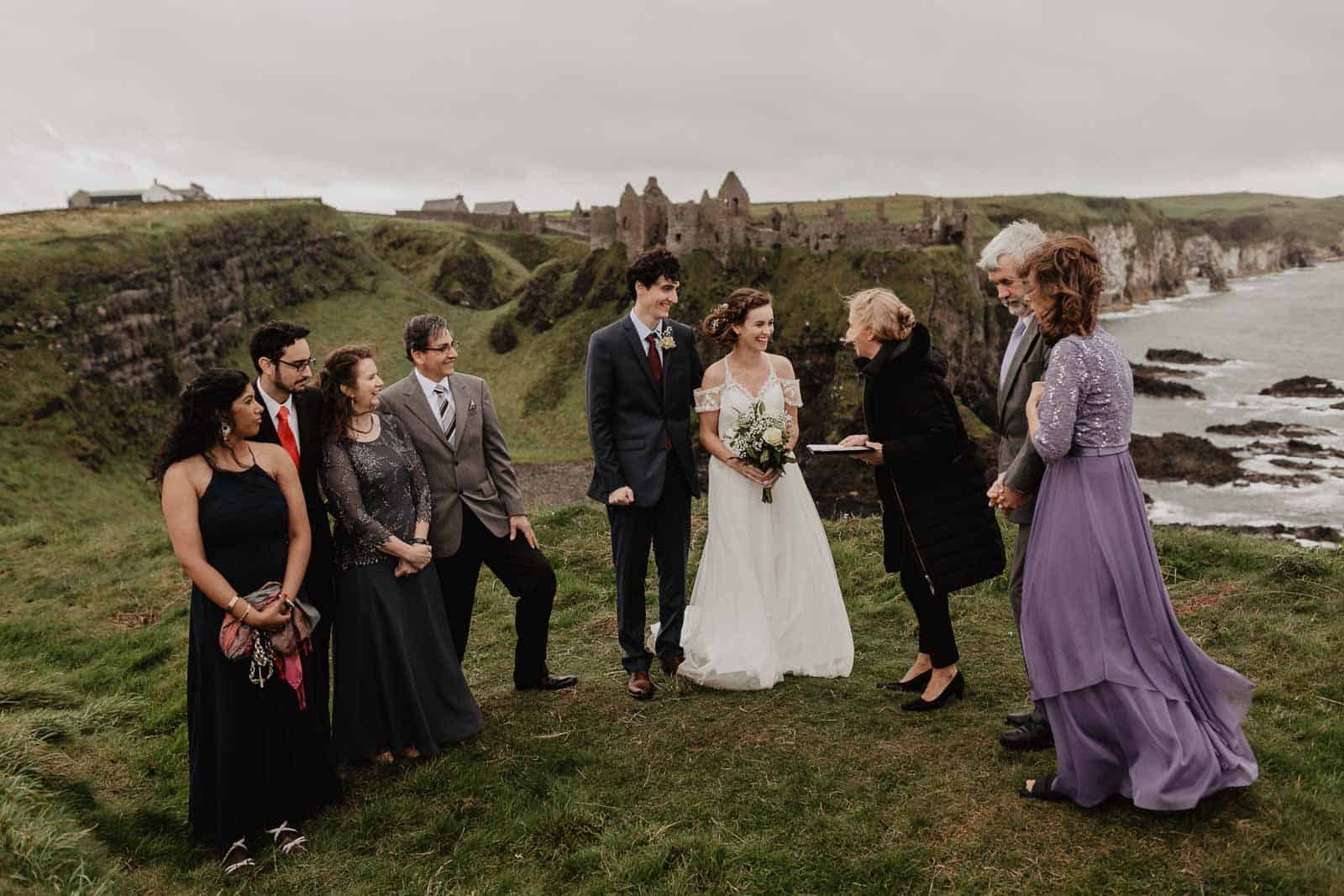 Dunluce Castle Elopement northern Ireland