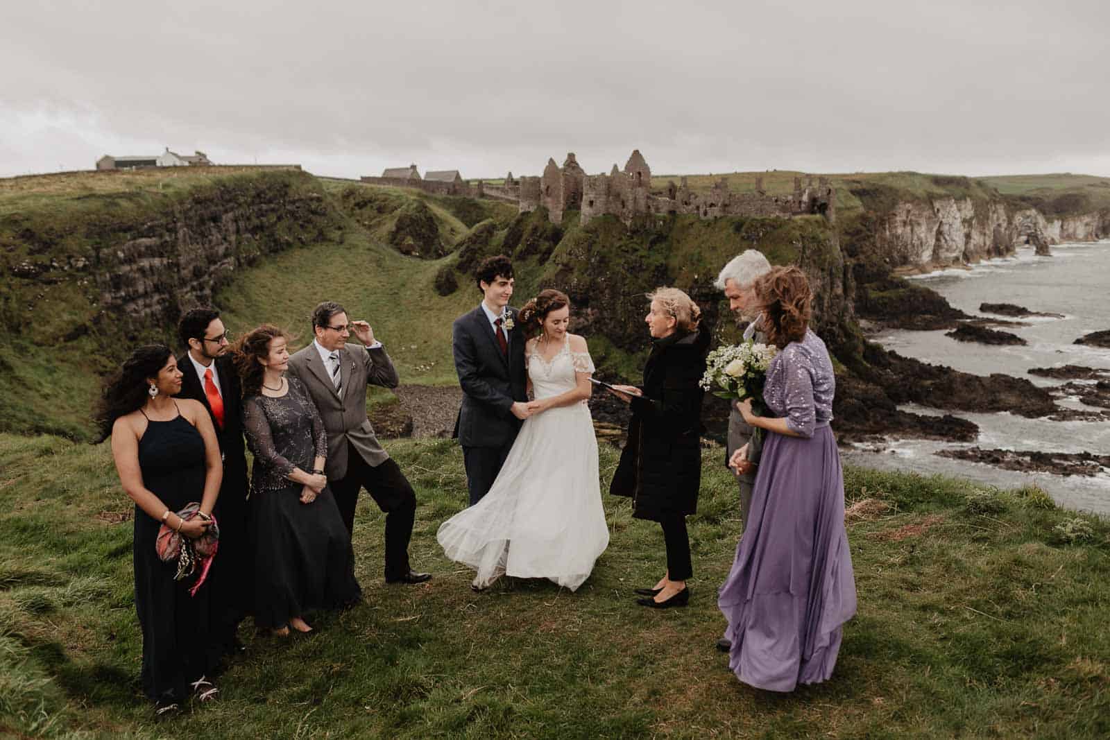 Dunluce Castle Elopement Northern Ireland