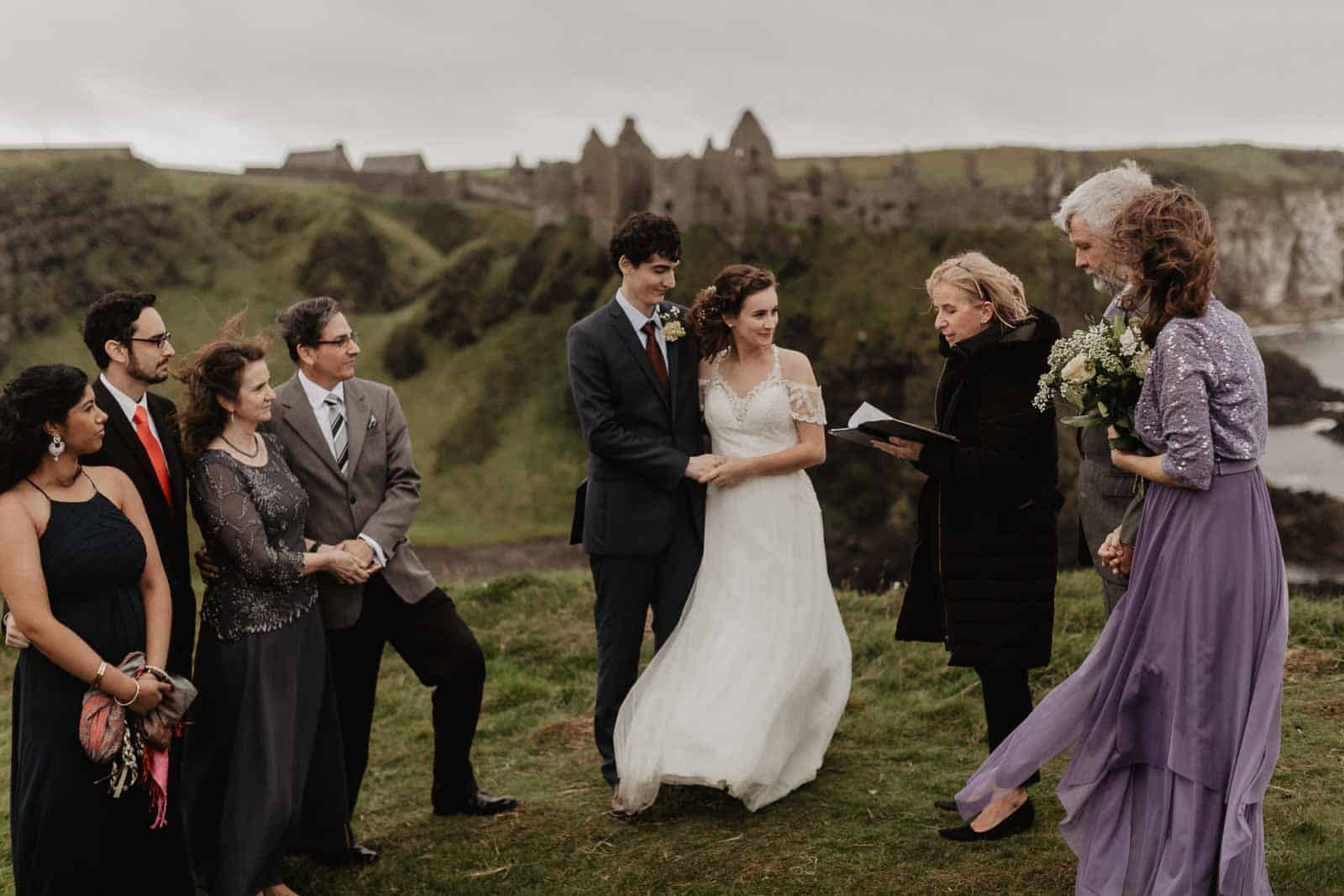 Dunluce Castle Elopement Northern Ireland