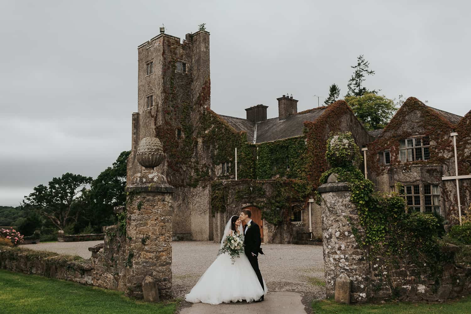 Micro wedding location with castle ireland