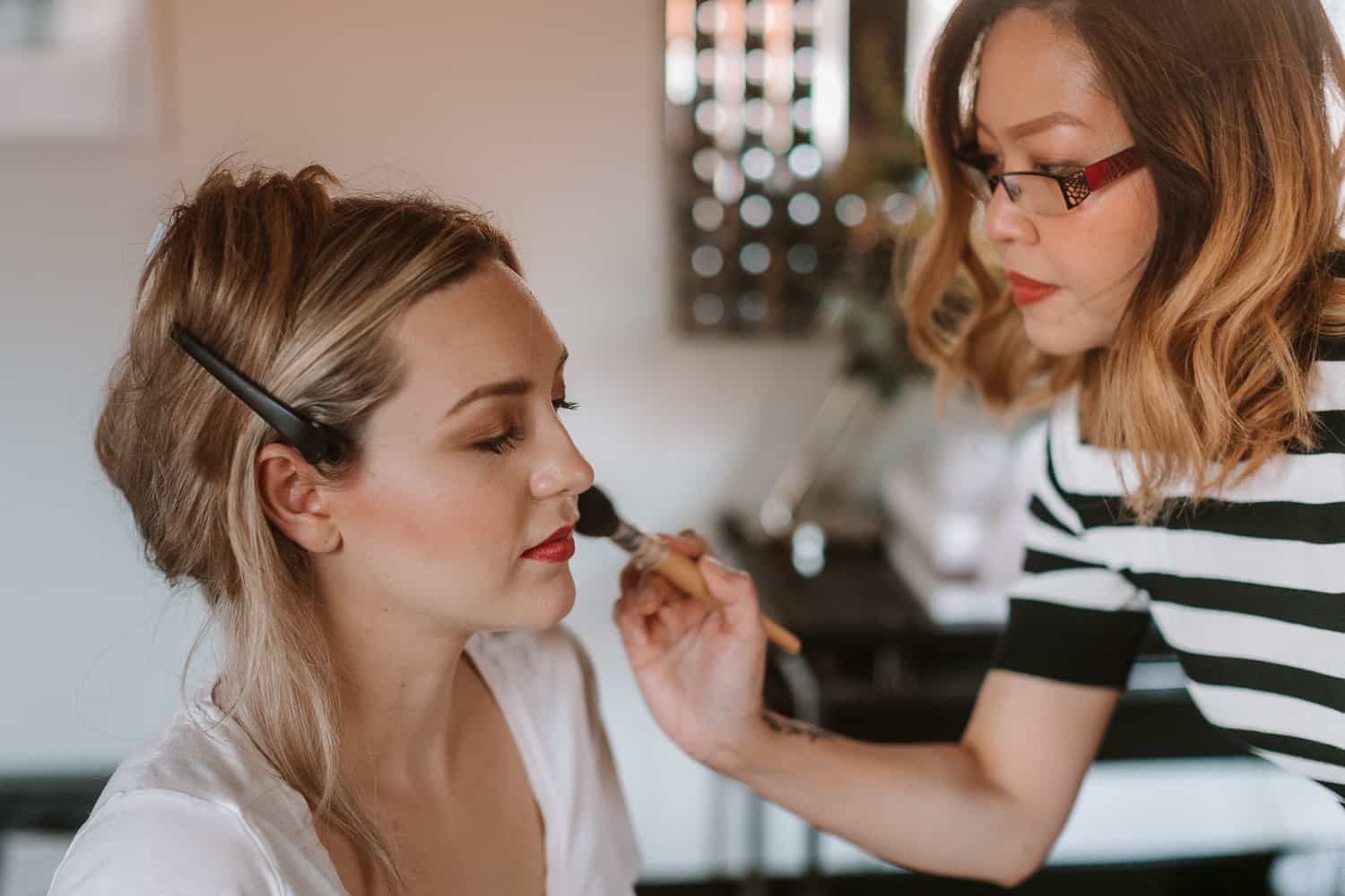 Ireland elopement MUA
