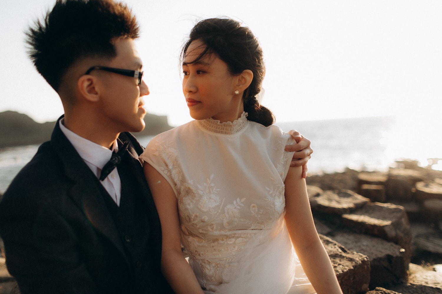 Jack and Jessie - Giants Causeway Elopement