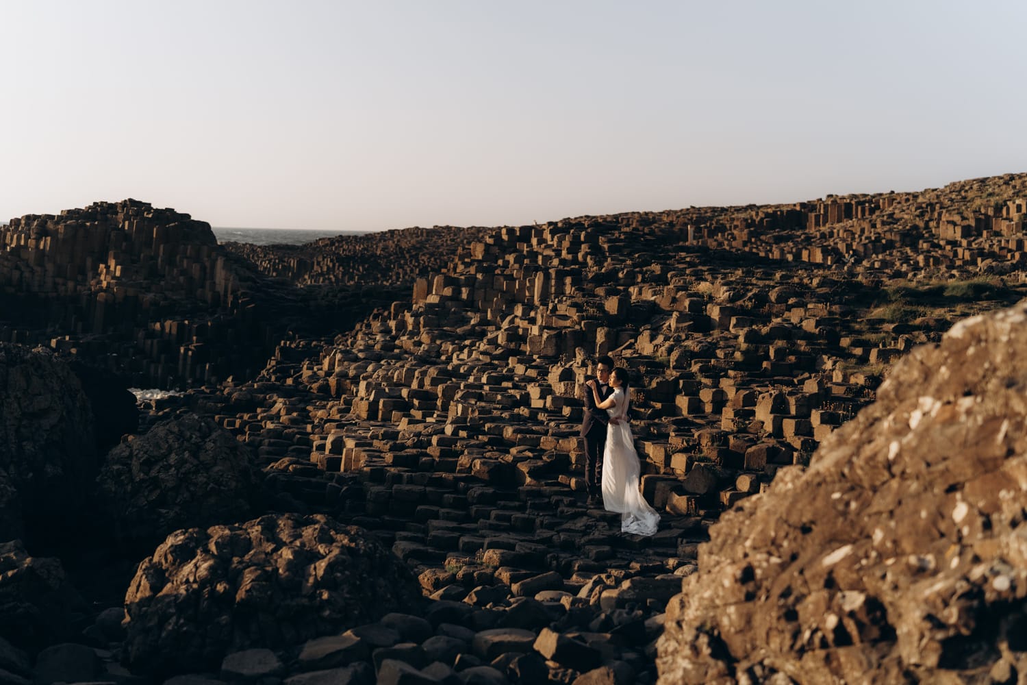 Jack and Jessie - Giants Causeway Elopement
