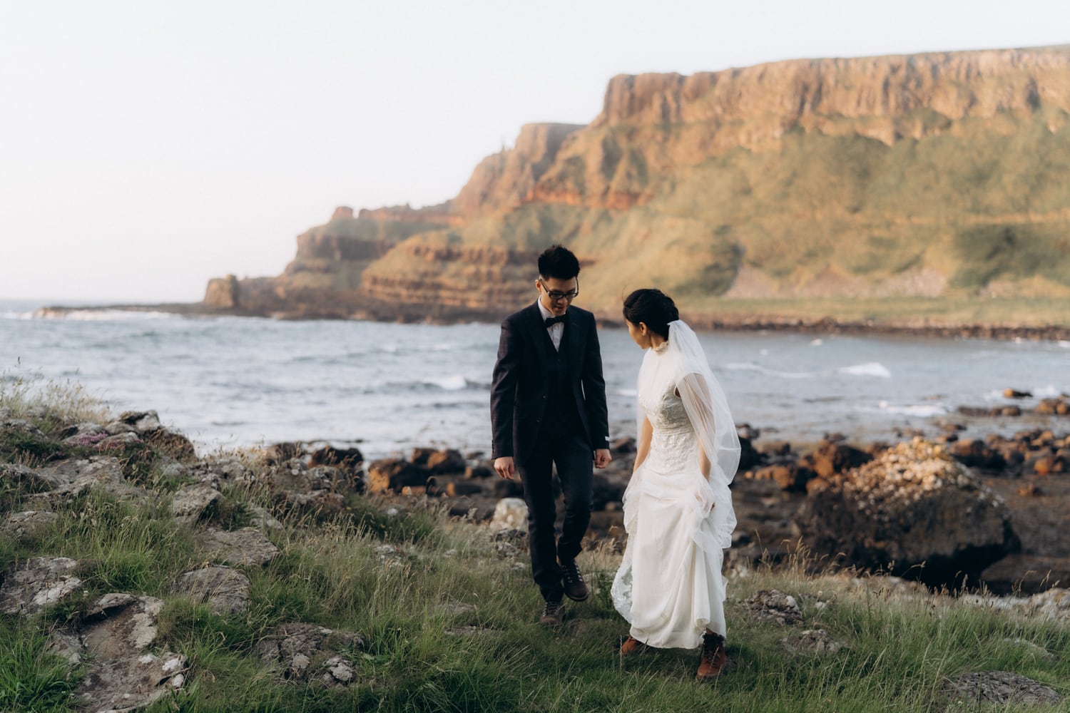 Jack and Jessie - Giants Causeway Elopement