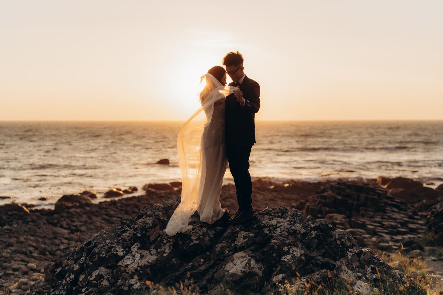 Jack and Jessie - Giants Causeway Elopement