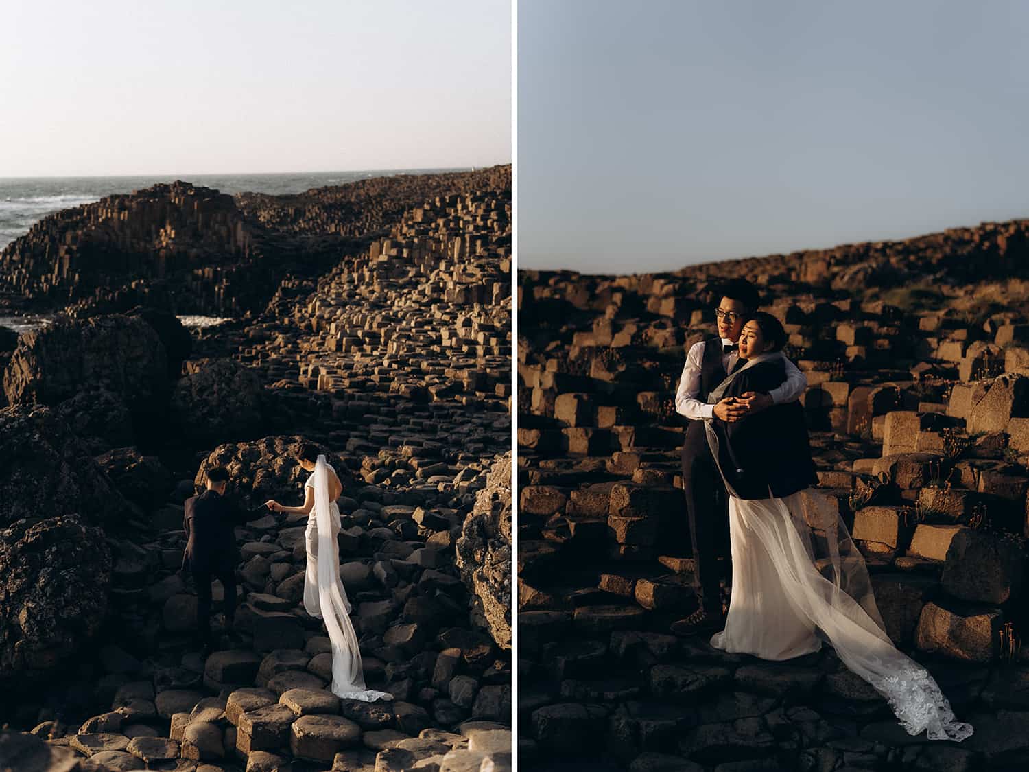 Jack and Jessie - Giants Causeway Elopement