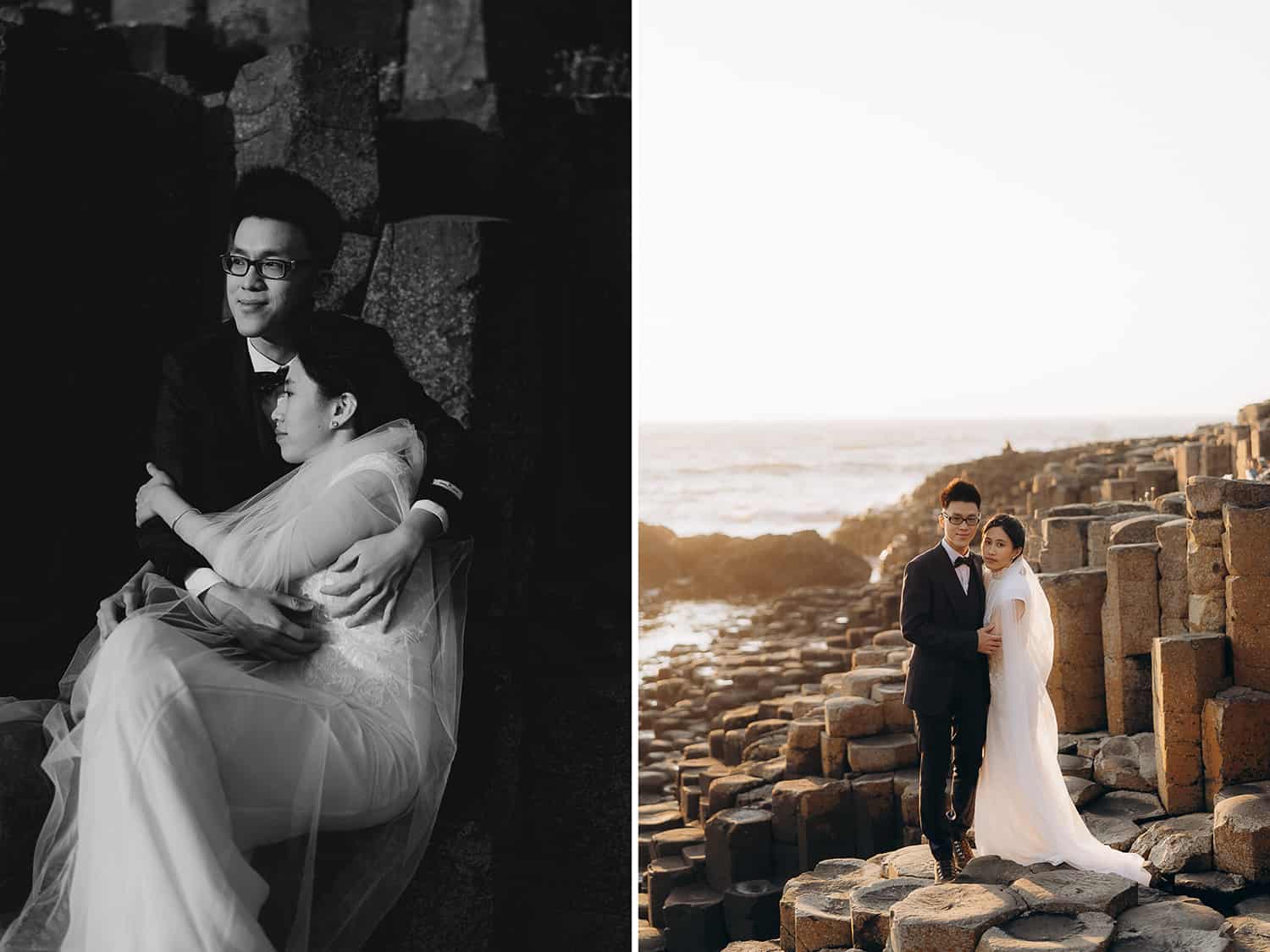 Jack and Jessie - Giants Causeway Elopement