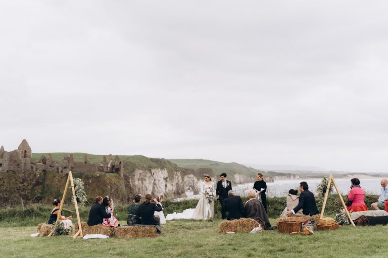 Elen and Tim – Dunluce Castle Elopement