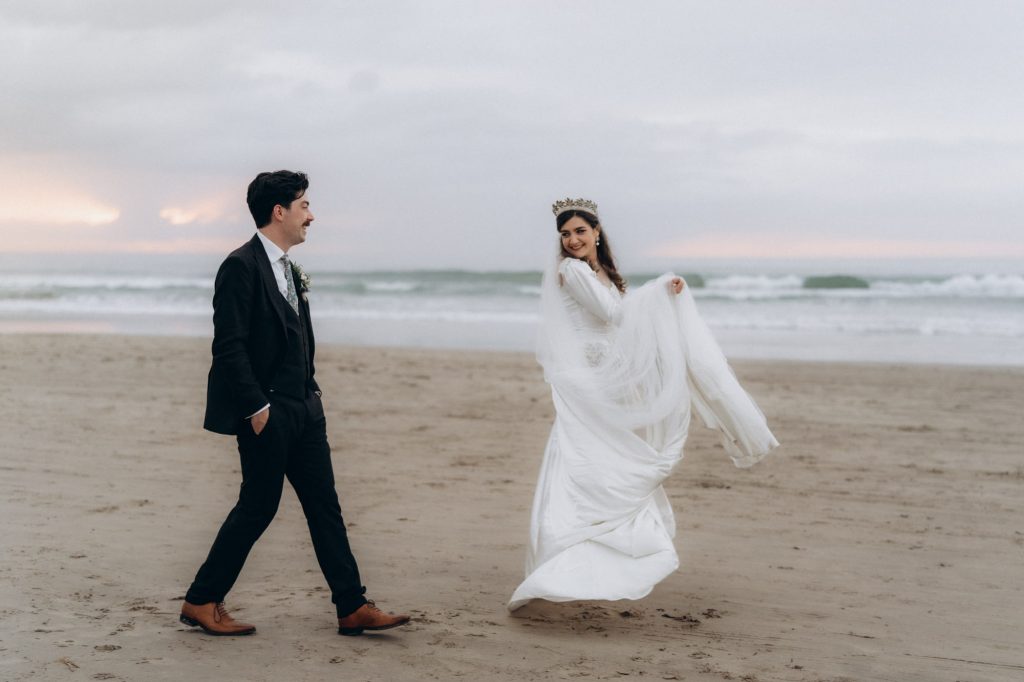 Dunluce Castle-Elen and Tim