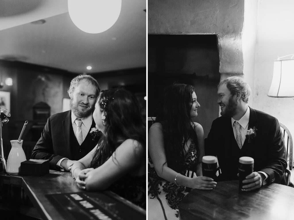 Lexi and Cameron Ireland elopement