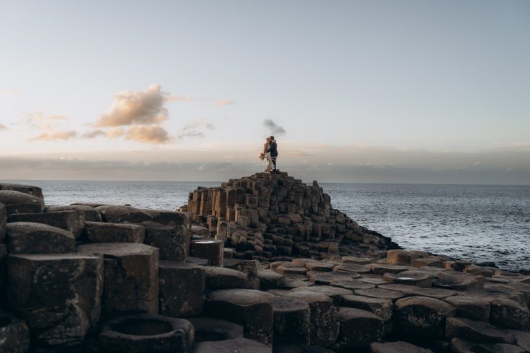 Eloping in Ireland: Kailee and Kavan’s Adventure at Dunseverick Castle
